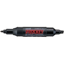 uni プロッキー 黒 ツインタイプ(細+太字) 三菱鉛筆 4902778720592（10セット）