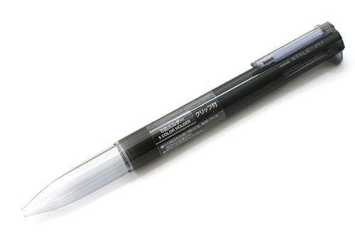 uni スタイルフィット 5色ホルダー クリップ付 ブラック 三菱鉛筆 4902778104842（10セット）