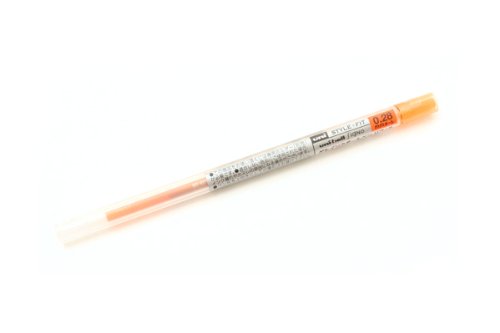 uni ゲルインクボールペン スタイルフィット リフィル 0.28 オレンジ 三菱鉛筆 4902778092866（10セット）
