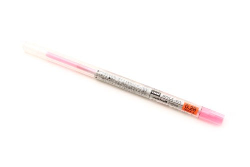 uni ゲルインクボールペン スタイルフィット リフィル 0.28 ローズピンク 三菱鉛筆 4902778092996（10セット）