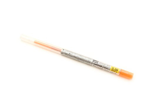 uni ゲルインクボールペン スタイルフィット リフィル 0.38 オレンジ 三菱鉛筆 4902778093023（10セット）