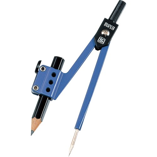 ソニック スーパーコンパス鉛筆用 紺 EC-400-K ソニック 4970116001740（10セット）