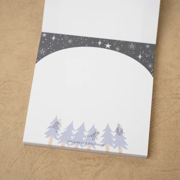 Kinose Printing/BM-01030_Block Memo Yodaka no Hoshi 2 Kenji Miyazawa/4580703634345 (5 комплектов)