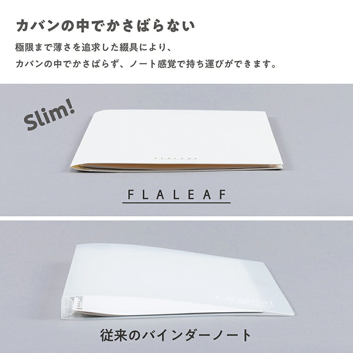 Nakabayashi/FLL-A501B-B_ Quaderno con rilegatura piatta logico Flurry A5/4902205744917 (40 set)