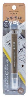 Kutsuwa/DE021BR_ปากกาแสตมป์สี แพนด้า-ซีเปีย น้ำตาล/4901478206740 (5 ชุด)