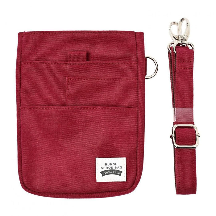Kutsuwa/BE029RD_Stationery apron mini color red/4901478208829