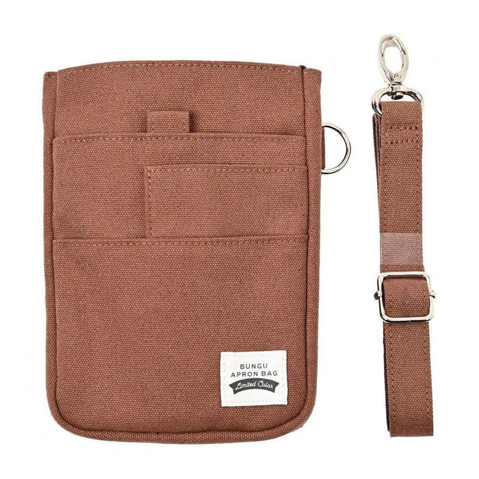 Kutsuwa/BE029BR_ผ้ากันเปื้อนเครื่องเขียน มินิ สีน้ำตาล/4901478208850