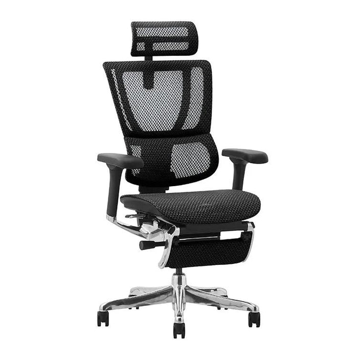 エルゴヒューマン FIT2 LPL オフィスチェア オットマン付