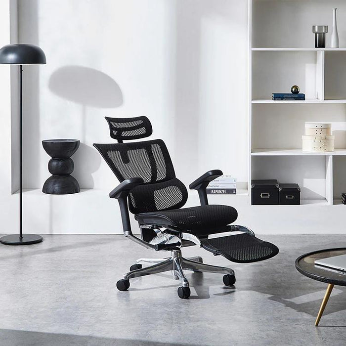 エルゴヒューマン FIT2 LPL オフィスチェア オットマン付