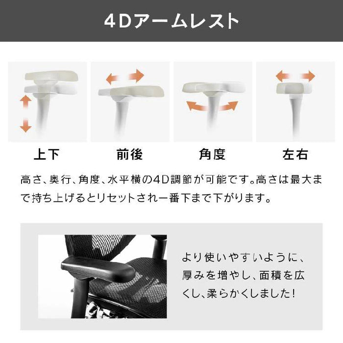 エルゴヒューマンチェア プロ２ ハイタイプ