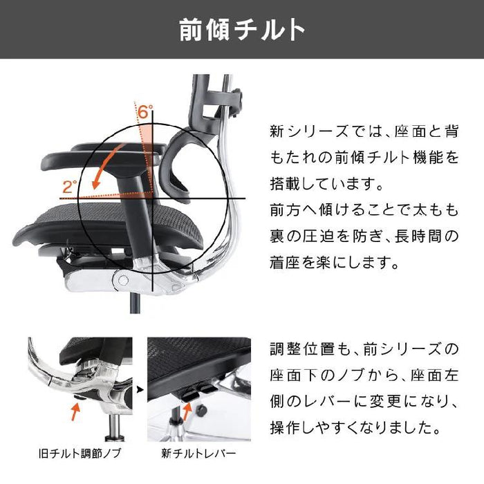 エルゴヒューマンチェア プロ２ ハイタイプ