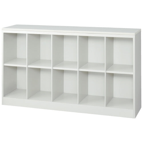 PLUS（プラス）オフィス家具 教室用ロッカー KH10NW-T 5列2段　