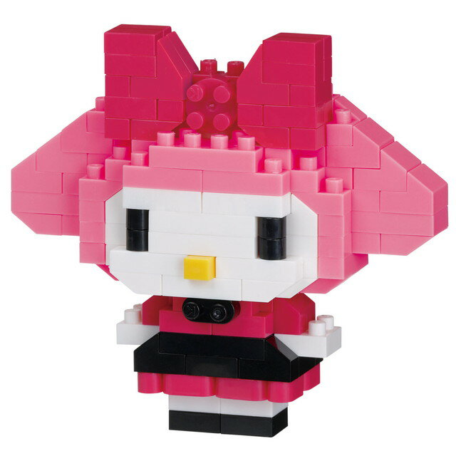 Kawada NBCC_229 Nanoblock My Melody Dress Up 4972825233689
