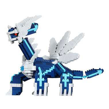 Kawada NBPM_094 Наноблок Pokemon Dialga Deluxe Edition 4972825225301