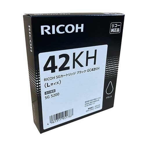 Cartuccia Ricoh SG GC42KH Nero 515930 4961311951787