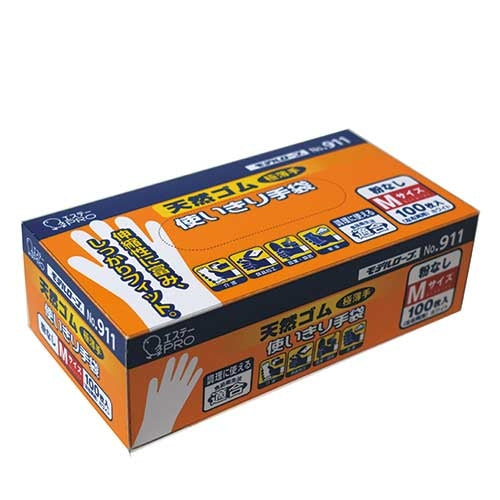 CALLE. Guantes desechables de caucho natural No.911 M 12 cajas 2147345330756