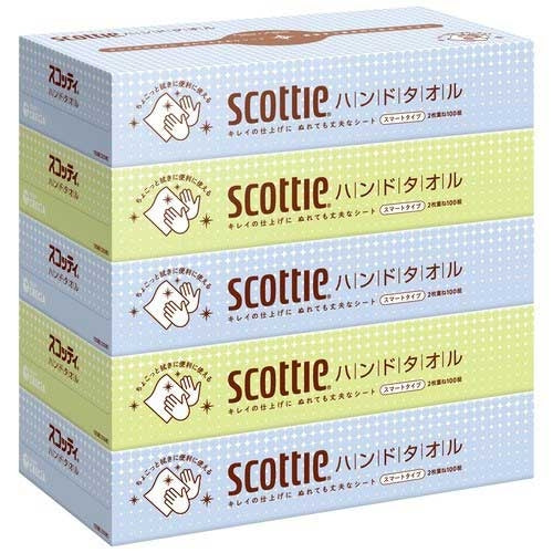 Nippon Paper Crecia Scotty Håndklædeæske 5 x 12P 2147345329941