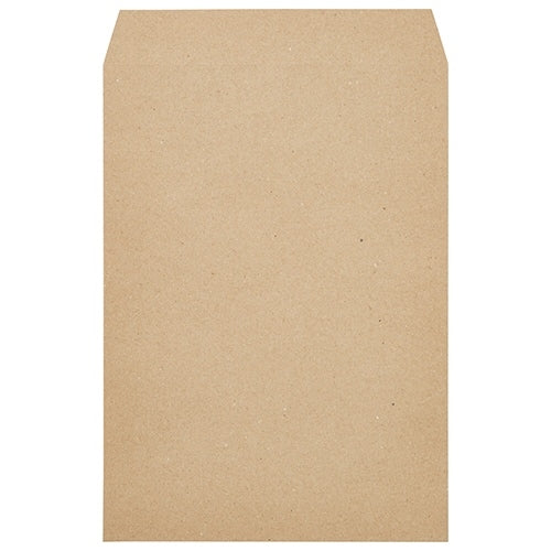 Koshundo ongebleekte kraft-enveloppen met 2 hoekbanden 500 vel 798-80 4972923798806