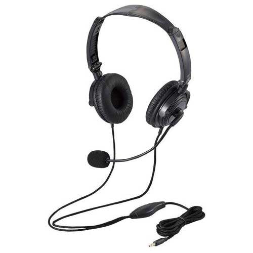 ELECOM Headset Binaural 4 Pole HS-HP20TBK 4953103474819