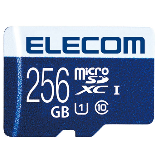 Scheda microSDXC ELECOM 256GB MF-MS256GU11R 4549550149594