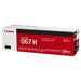 Canon tonerpatron CRG-067HYEL gul 4549292187601