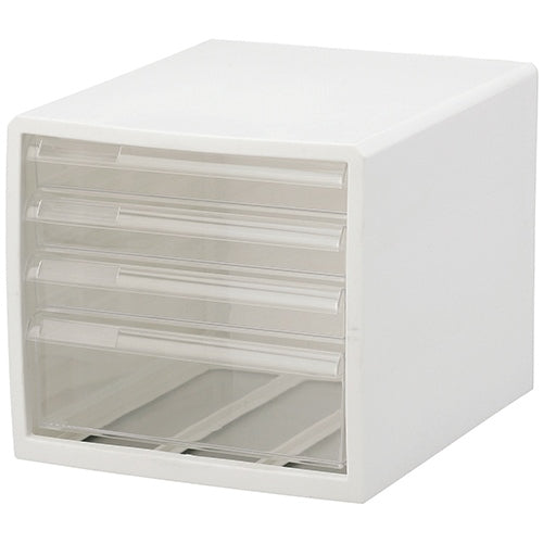 JEJ Astage I.BEAM เคสจดหมาย F4 ตื้น 3 ลึก 1 ชั้น สีขาว 4945296010714