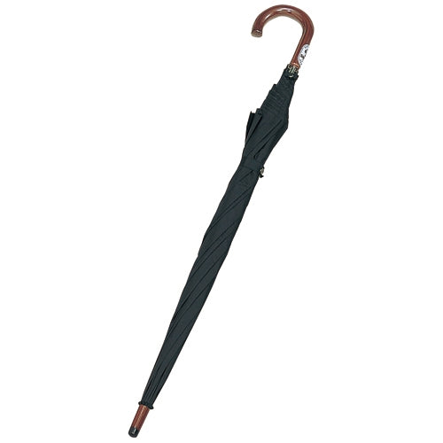 Hapira Lang Paraply Lang One Touch H-713BK Sort 4989075003917