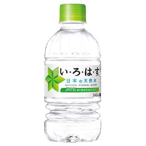 Coca-Cola *Natuurlijk water Irohasu 340mL 1 fles 2147345347525