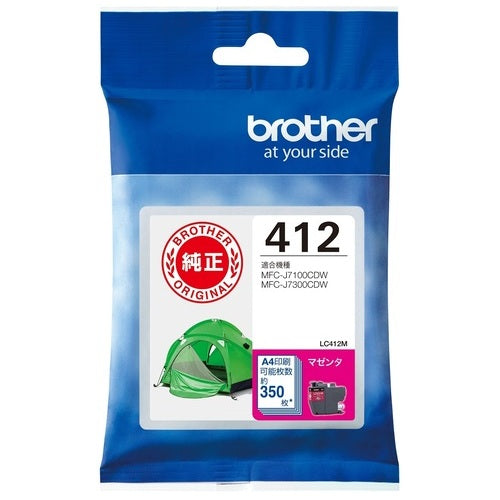 Cartuccia d'inchiostro Brother LC412M 4977766815987