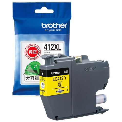 Чернильный картридж Brother LC412XLY 4977766816045