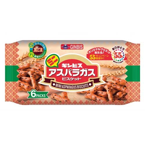 Ginbis *Mini asparges 138g (23g x 6 poser) 4901588231526