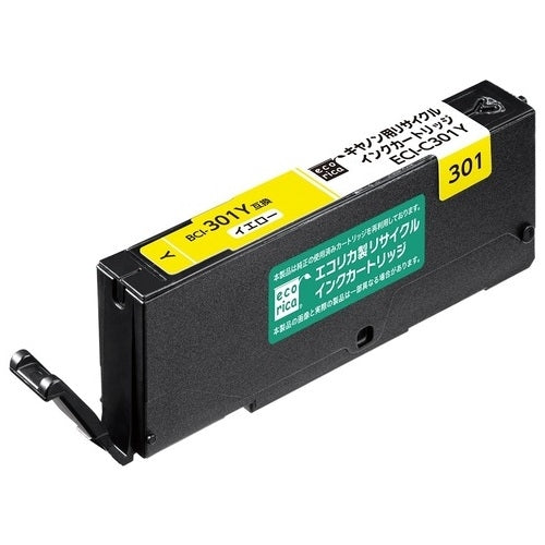 Ecorica Inchiostro Riciclato BCI-301Y Giallo Compatibile 4562451408829