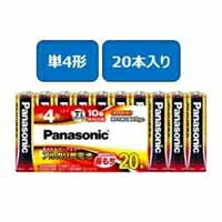 Ｐａｎａｓｏｎｉｃ アルカリ乾電池 単4 20本 LR03XJ/20SW 4984824723917