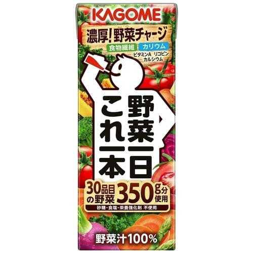 Kagome *En grøntsag om dagen 200mL 24 flasker 4901306247563