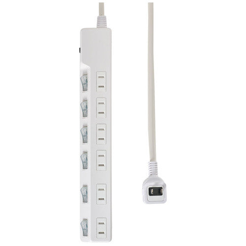 Rubinetto Elettrico Asahi Lightning con SW (Interruttore) 6 uscite 3m 4901087225866