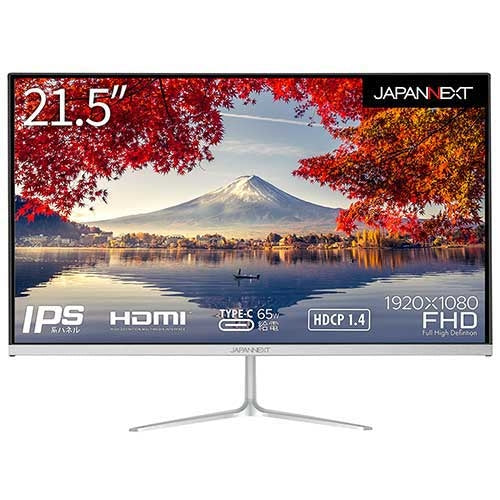 JAPANNEXT Monitor LCD 21,5 tipo JN-IPS215FHD-C65W 4589511175545