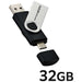 ELECOM Memoria USB tipo C/A 32 GB MF-TPC3032GBK 4549550304016