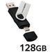 ELECOM Memoria USB tipo C/A 128 GB MF-TPC3128GBK 4549550304030