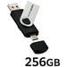 ELECOM Memoria USB tipo C/A 256 GB MF-TPC3256GBK 4549550304047