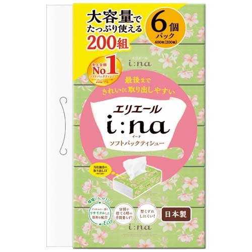 Daio Paper Ellie Elina Soft Tissue 6 styk x 10P 2147345370066