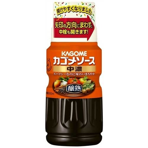 Kagome *Kagome Jojuku Sauce Medium 300mL 4901306098318