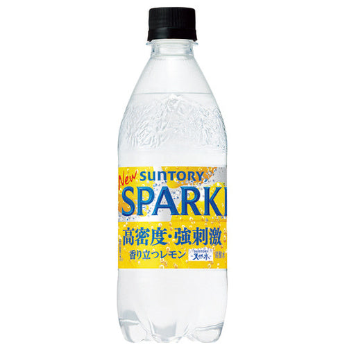 Suntory *Agua natural con gas limón 500mL 24 botellas 4901777317611