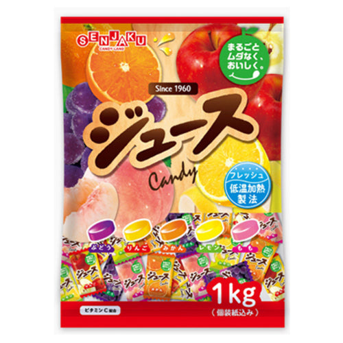 เซ็นจาคุอาเมะ ฮอนโป *ลูกอมน้ำผลไม้ 1กก. 4901650303441