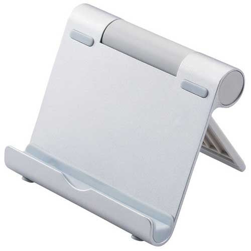 Подставка для планшета и смартфона ELECOM, алюминиевая складная SV 4549550297394