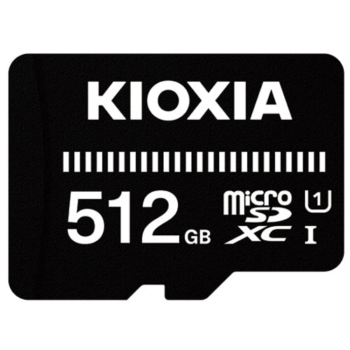KIOXIA microSD modello base 512GB KCA-MC512GS 4582563854321