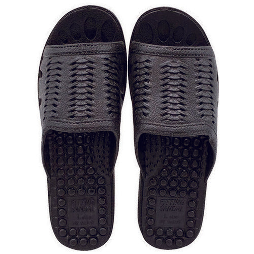 Nippon Pantofole Sandali preformati da uomo Nero M 4937887029083