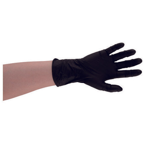 MISM Clean Guanti in Nitrile S Nero 100 pezzi 4945274961007