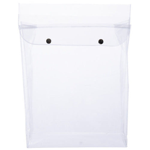 Busta di plastica Koshundo a soffietto largo tipo 4974 Angolo 2 Trasparente 4972923049748