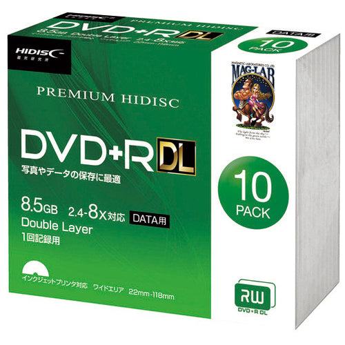 Dati HIDISC DVD+R DL 8,5 GB HDVD+R85HP10SC 4984279150108