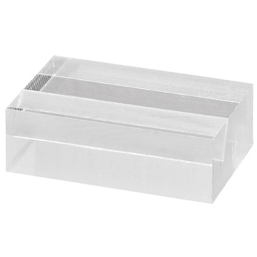 Porta carte in acrilico chiaro trasparente A239-1-6 4977720239064